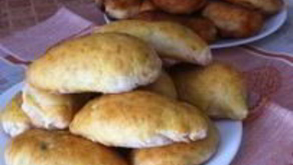 Рецепт Пирожков дрожжевых на сухих дрожжах с грибами