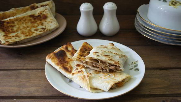 Рецепт Пирожков из лаваша с мясом