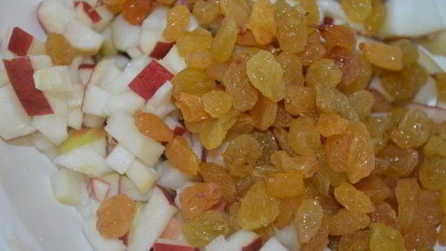 пирожки из медово-творожного теста с яблоками