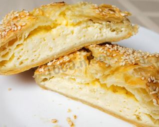 Пирожки из теста на соде с творогом несладкие