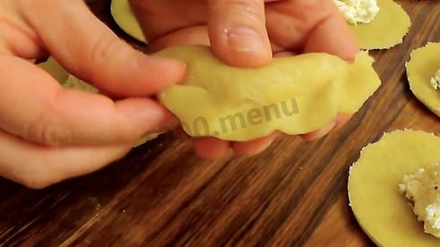 пирожки из теста на соде с творогом несладкие