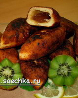 Пирожки из творожного теста