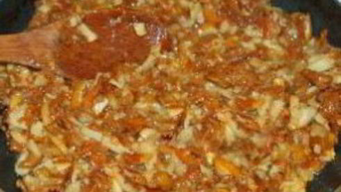 пирожки с грибами и луком