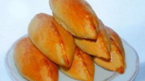 пирожки с грибами и луком