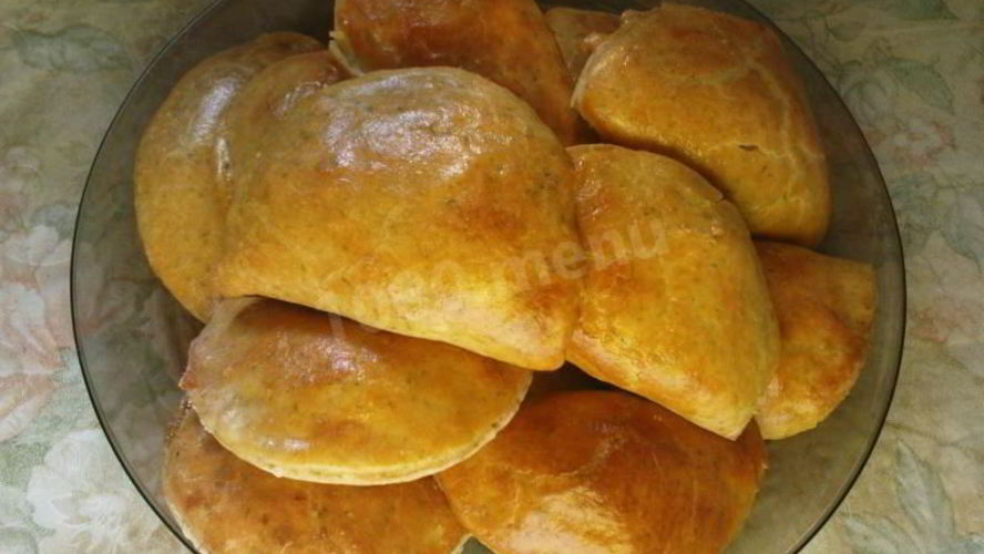 Рецепт пирожков с грибами в духовке