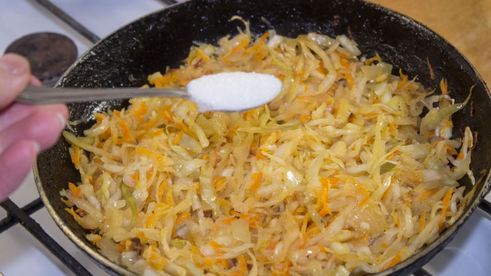 пирожки с квашеной капустой жареные