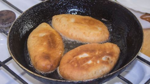 пирожки с квашеной капустой жареные