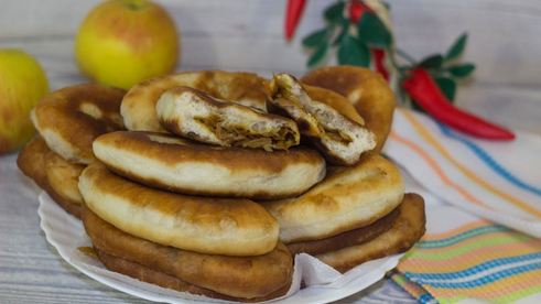 пирожки с квашеной капустой жареные