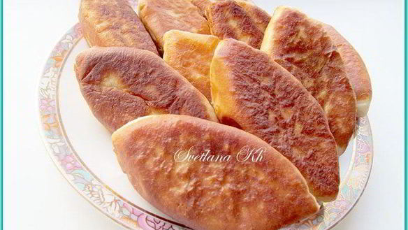 Рецепт Пирожков с мясом, капустой и помидорами