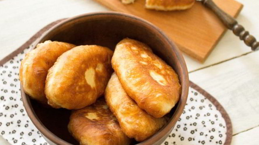 Рецепт пирожков с сыром на кефире