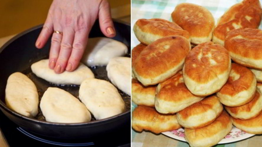 Рецепт пирожков с ягодами на сковороде