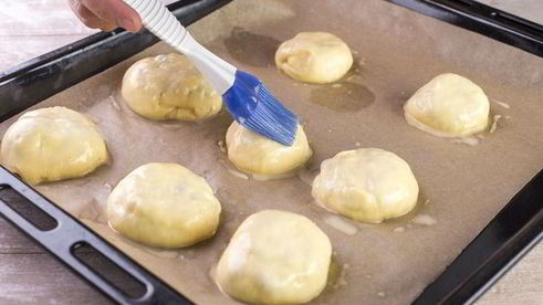 пирожки с зеленым луком и яйцами