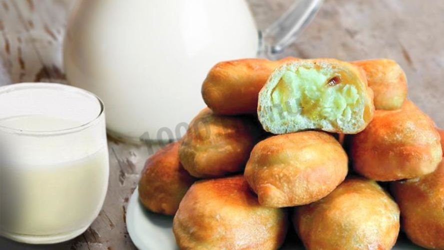 Рецепт воздушных пирожков на сковороде