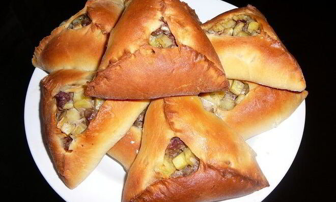 Эчпочмак-настоящий татарский треугольник