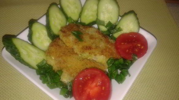 Рецепт Жареных пирожков из савойской капусты с яйцом и опятами