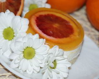 Апельсиновое пирожное