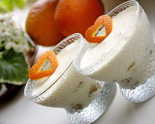 Апельсиновые мягкие пирожные