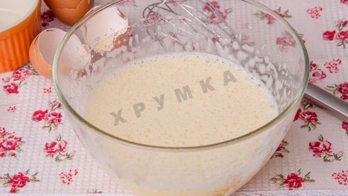 брауни с жидким шоколадом внутри