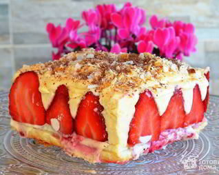 Клубничные пирожные Восторг