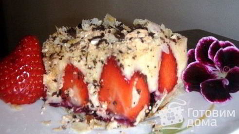 клубничные пирожные восторг