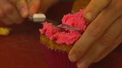 лавандовые пирожные