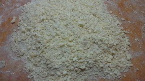 песочные пирожные с яблоками