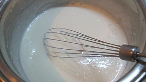 пирожное аромат розы из теста фило с кремом