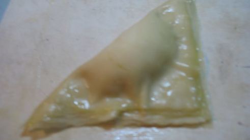 пирожное аромат розы из теста фило с кремом