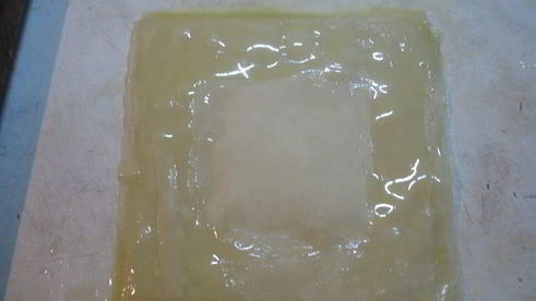 пирожное аромат розы из теста фило с кремом