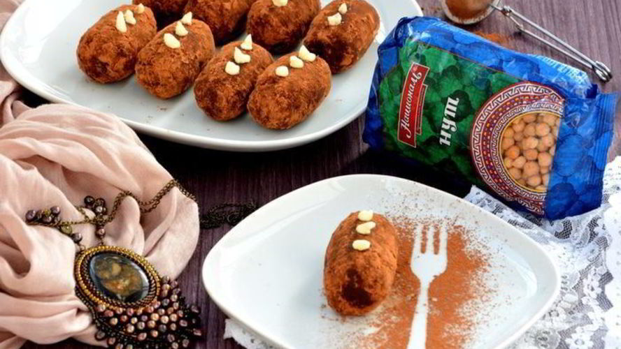 Рецепт пирожного картошка из нута