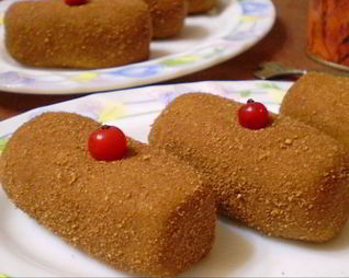 Пирожное Картошка из печенья