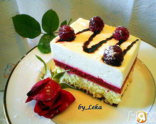 Пирожное Малина в шампанском