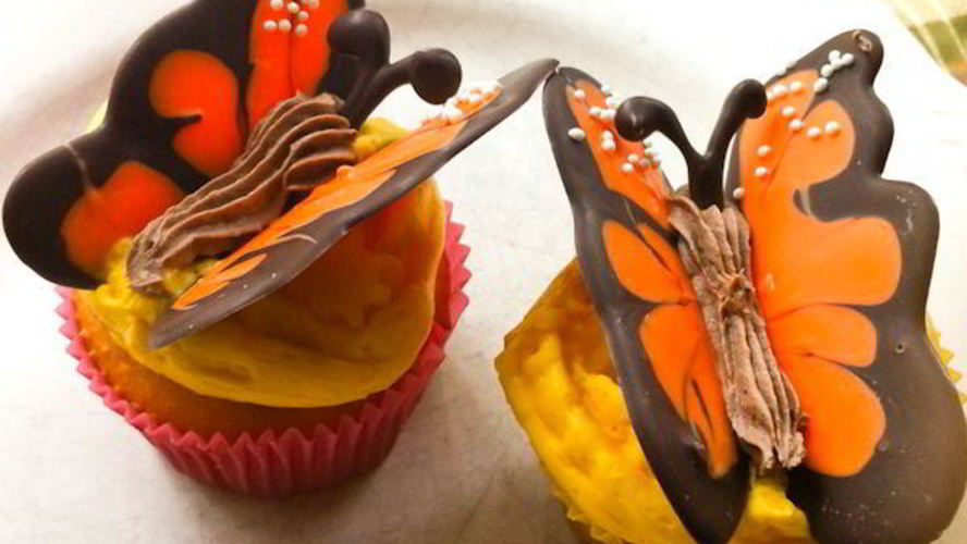 Рецепт пирожных бабочек