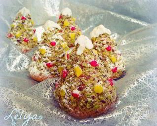 Пирожные Новогодние елочки