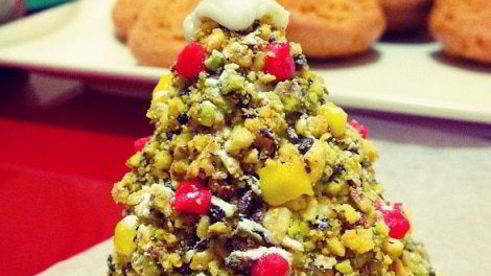 пирожные новогодние елочки