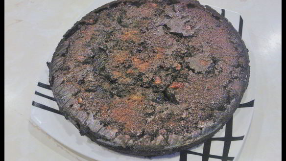 Рецепт Шоколадных брауни с карамелью и грецким орехом