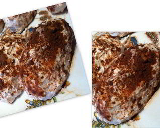 Творожно-шоколадные пирожные диетические