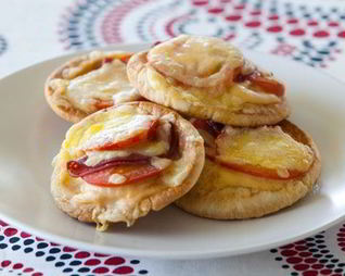 Быстрая маленькая пицца из питы