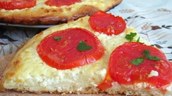 Рецепт Деревенской пиццы с творогом