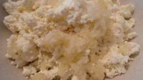 деревенская пицца с творогом