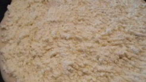 деревенская пицца с творогом