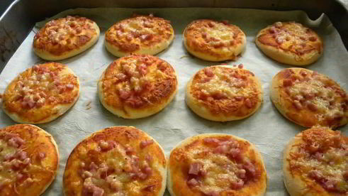 домашние мини-пиццы