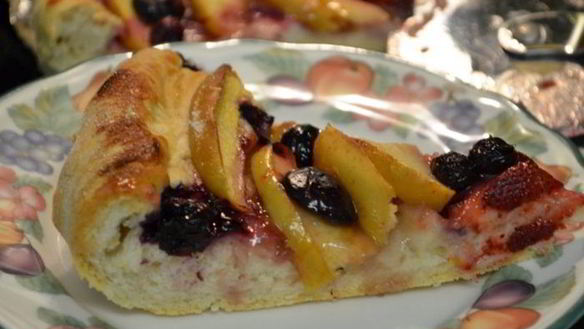 Рецепт Фруктовой пиццы