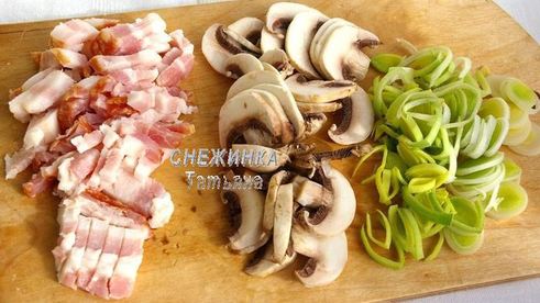 картофельная пицца на сковороде