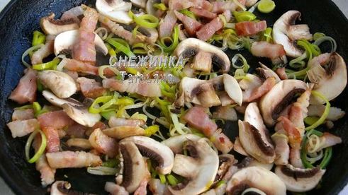 картофельная пицца на сковороде