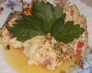 Омлет-пицца