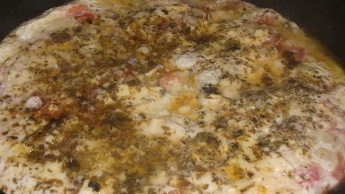 омлет-пицца