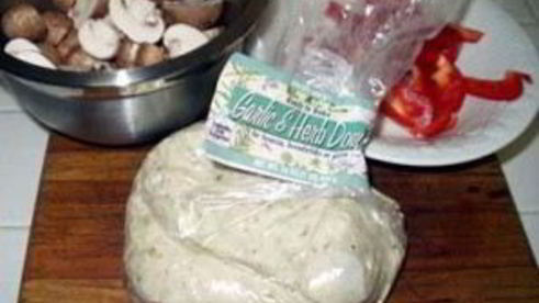 овощная пицца с сыром моцарелла