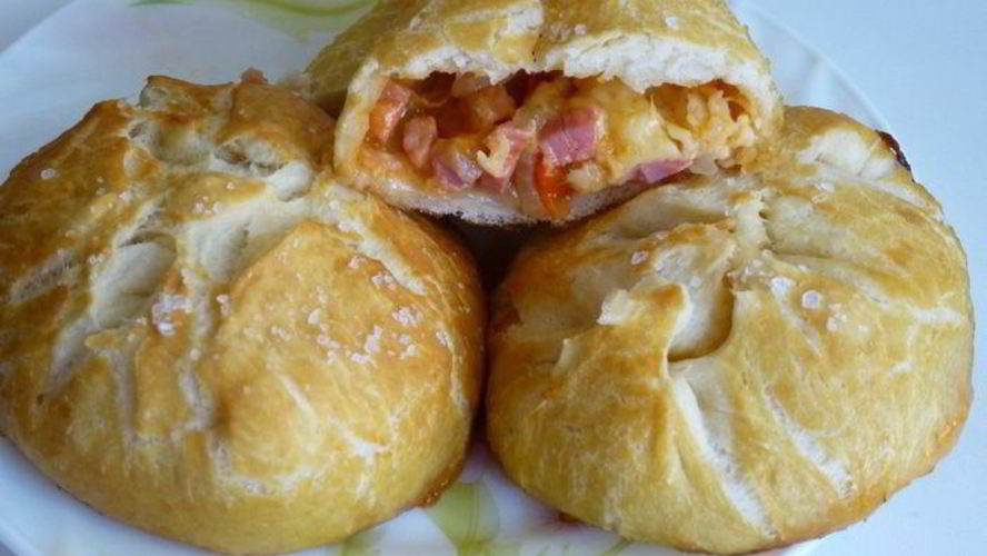 Рецепт пиццы булочка