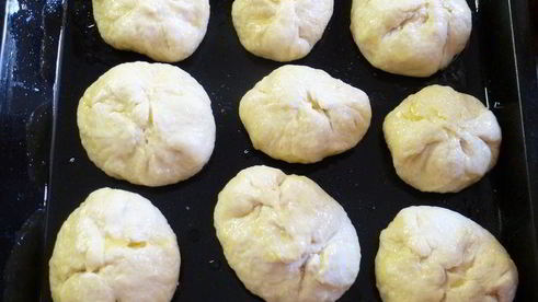 пицца булочка